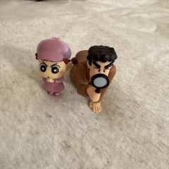 クレヨンしんちゃん フィギュア 2体セット 探偵ごっこのサムネイル