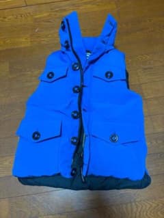CANADA GOOSE ダウンベスト ブルー S 値下げ可能のサムネイル