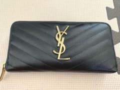 Saint Laurent サンローラン　長財布 キルティング ブラックのサムネイル