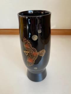 日展作家 柿木章作 輪島塗花器のサムネイル