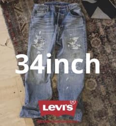 LEVI'S 501 Loose Crash & Repair Denim - メルカリ