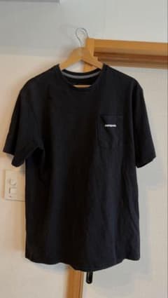 Patagonia パタゴニア P-6ロゴ ポケットTシャツ M ブラックのサムネイル