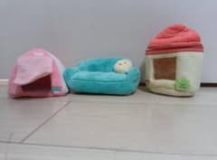 すみっコぐらし てのりぬいぐるみ用 家具 おうち テント ソファ ポーチ 3点のサムネイル