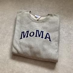 MoMA スウェット グレー×ネイビーのサムネイル