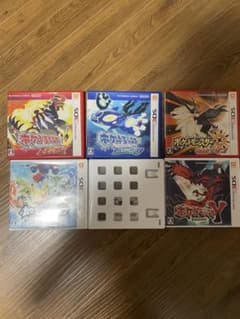 ニンテンドー3DS ポケットモンスター ソフト6本セットのサムネイル