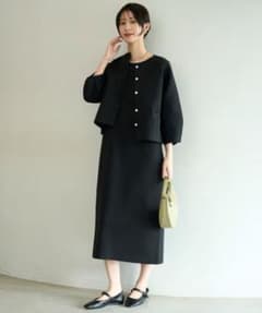 タグ付き　BEAUTY FORM KNIT スリーブレス ワンピースのサムネイル