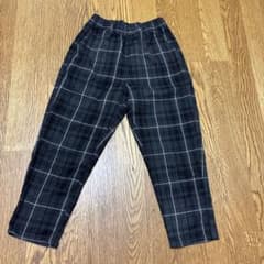 チェック柄 ロングパンツ 130cmのサムネイル