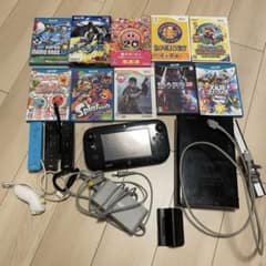 WiiU 本体　ソフト10本セットのサムネイル