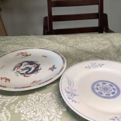 中華皿 2枚セット 龍 鳳凰のサムネイル