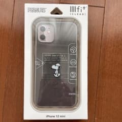 iPhone12mini ケース カバー スヌーピー イーフィットのサムネイル