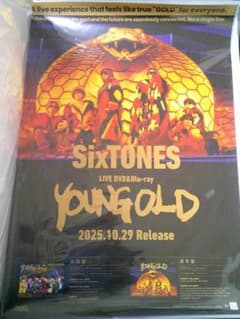 SixTONES YOUNGOLD ポスター B2 m49413818521_1.jpg?1774315330