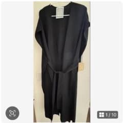 BEARDSLEYロングジレ 黒 新品タグ付き - メルカリ