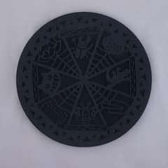 Ghibli Park Manhole Children's Town Rubber Coaster