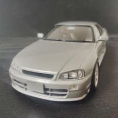 フジミ 1/24 絶版R34スカイラインニスモ 完成品 走り屋 シャコタン フジミ 1/24 絶版R34スカイラインニスモ 完成品 走り屋 シャコタン