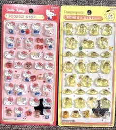 国内正規品　サンリオ第一弾　ボンボンドロップ　赤キティ　ポムポムプリン　大のサムネイル