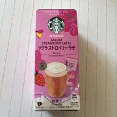 STARBUCKS SAKURA STRAWBERRY LATTEのサムネイル
