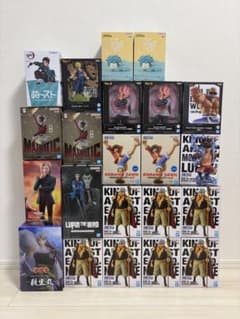 ジャンプ系フィギュア　22点　まとめ売り ワンピース　ドラゴンボール ジャンプ系 フィギュア 22点 まとめ売り ワンピース ドラゴンボール