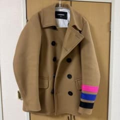 DSQUARED2 ウール ダブルブレストピーコート 46のサムネイル