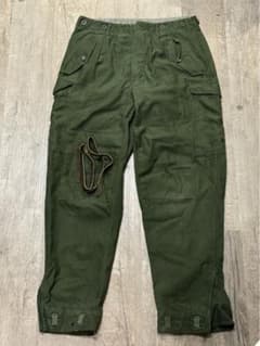 ベルトあり 軍パン スウェーデン M59 C48のサムネイル