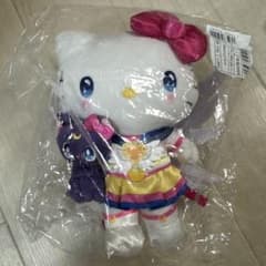 산리오 헬로 키티 세일러 문 루나 봉제인형 태그 첨부 레어 희소