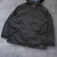 90s LL.Bean マウンテンパーカー"ライナー付き"黒 Lのサムネイル