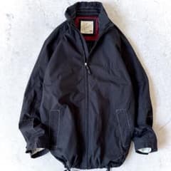 Trek&Travel Lサイズ相当 コットン ドローコード付 ブルゾン 黒 - メルカリ