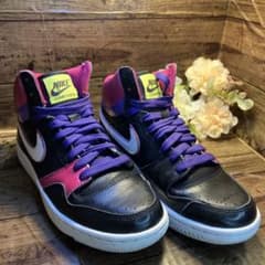 【最終値下】NIKEコートフォース・紫黒ピンク白/jp24.5cmのサムネイル