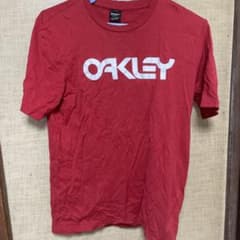 OAKLEY Tシャツ レッド