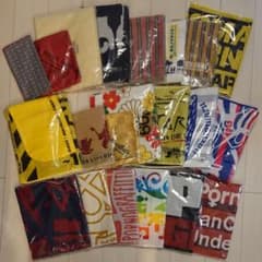 【21枚！全て未開封！】タオル スカーフ ハンカチ ポルノグラフィティのサムネイル