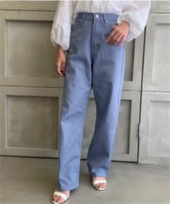 カラーツイル　ストレートパンツのサムネイル