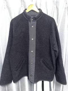 【美品】ARPENTEUR ウールボアジャケット ネイビー 美品】ARPENTEUR ウールボアジャケット ネイビー - メルカリ
