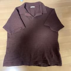 【WYM】TUCK SKIPPER KNIT POLOのサムネイル