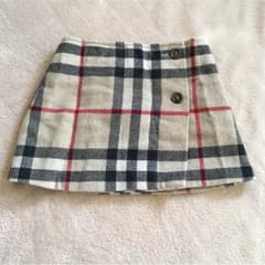 BURBERRY台形巻スカートのサムネイル