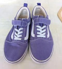 VANS パープル スニーカー 21センチのサムネイル