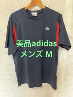 美品adidas アディダスTシャツ メンズ Mサイズのサムネイル