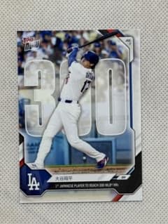 Topps Now 大谷翔平 300号本塁打記念カード SSP 漢字 kanjiのサムネイル