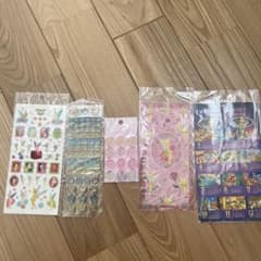 Disney ティンカーベル おはじきシール タイルシール 5種 まとめ売り