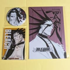 BLEACH 更木剣八 扉絵ポストカード ステータスカード 缶バッジ - メルカリ