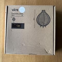 I*)様 IKEA VÄTE テーブルランプ 和紙照明 箱入のサムネイル
