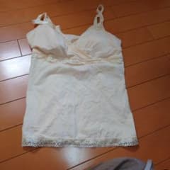 授乳用キャミソール カップ付き レースのサムネイル
