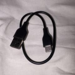 USB-A to USB-C ケーブル ブラック 充電ケーブルのサムネイル