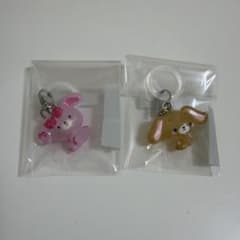 サンリオ　ゆるっとめじるしアクセサリー　ぼんぼんりぼん　くろうさ　開封済みのサムネイル