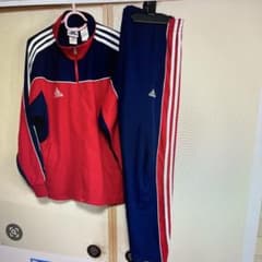 『セットアップ』90s vintage  トラックジャージ 希少 L 希少90s adidas ジャージ 上下セットアップ サイズL - メルカリ