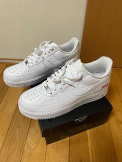 Nike Air Force 1 ホワイト Supremeコラボ サイズ10のサムネイル