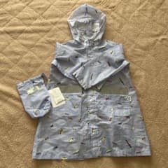 キッズ　レインコート フード付き　100〜110 apres les coursのサムネイル