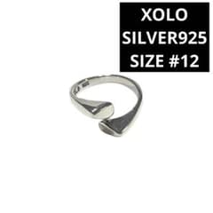 xolo リング シルバー925　silver925 XOLO シルバー925 オープン リング 12号 ショロ 指輪 - メルカリ