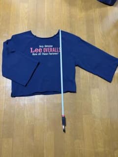 Lee ロゴプリント スウェット トレーナーネイビーのサムネイル