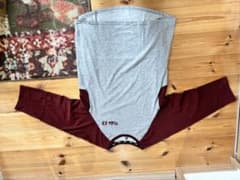 NIKE 58 グレー/バーガンディ 長袖カットソーのサムネイル