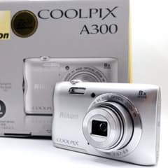 Nikon COOLPIX A300 シルバーコンパクトデジタルカメラ　ジャンク A300 コンパクトデジタルカメラ COOLPIX（クールピクス） シルバー