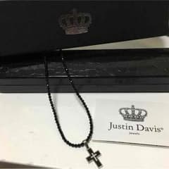 justin davis ジャスティンデイビス オニキス クロス ネックレスのサムネイル
